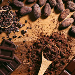 22% fat 100% organic raw cacao powder